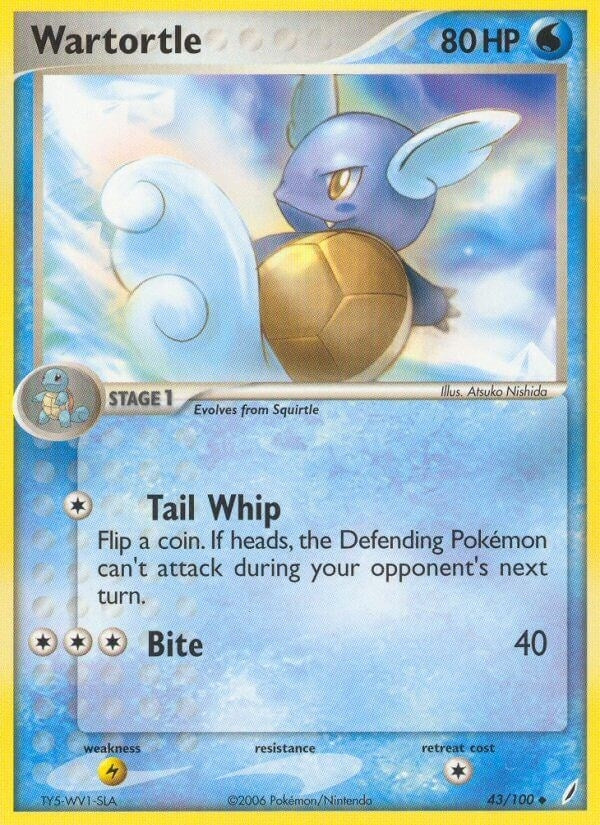Image for Wartortle (43/100) (Crystal Guardians) - Pokemon