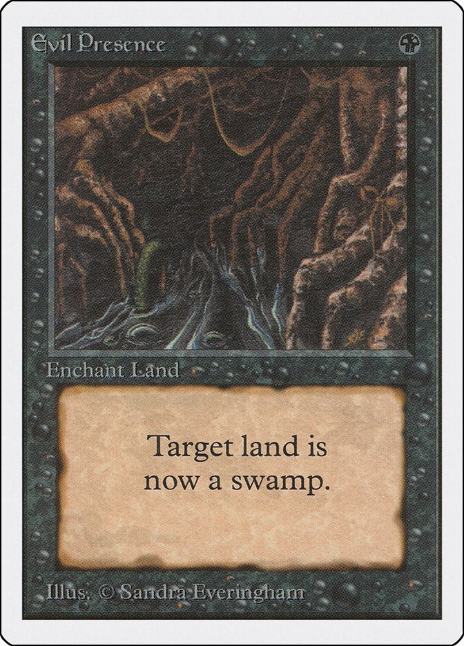 Evil Presence [2ED] - MTG Single
