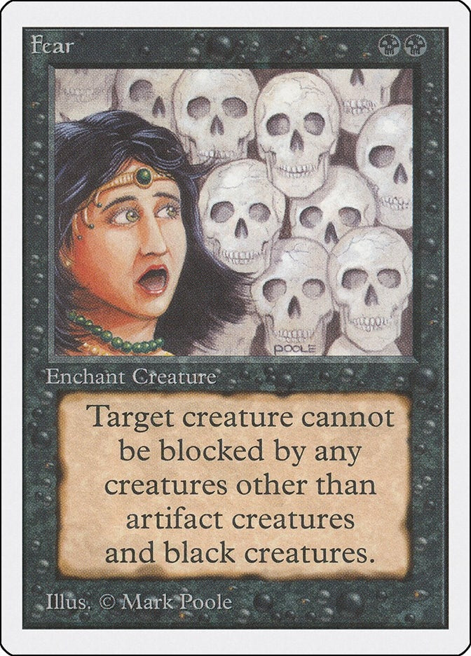 Fear [2ED] - MTG Single