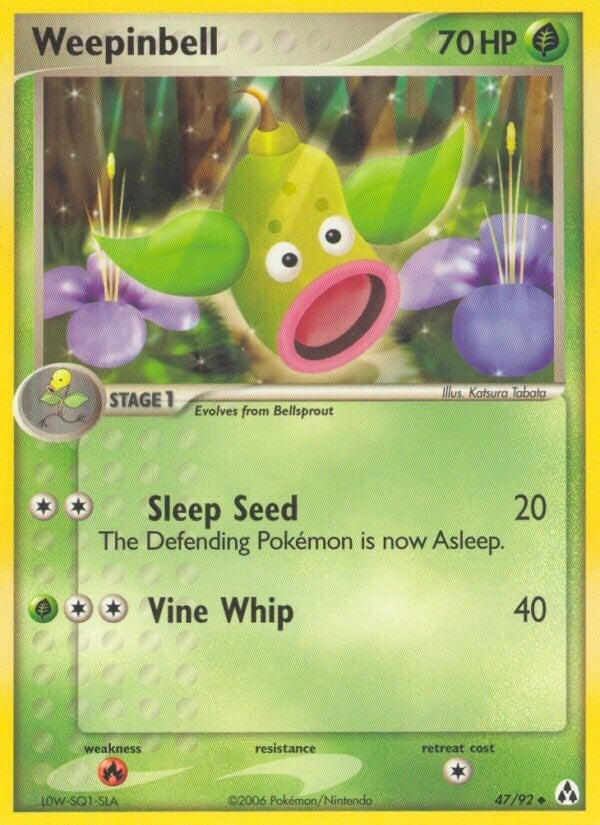 Image for Weepinbell (47/92) (Legend Maker) - Pokemon