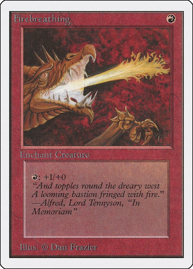Firebreathing [2ED] - MTG Single