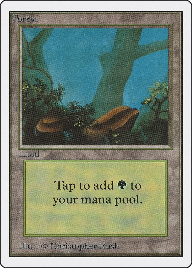 Forest (A) [2ED] - MTG Single