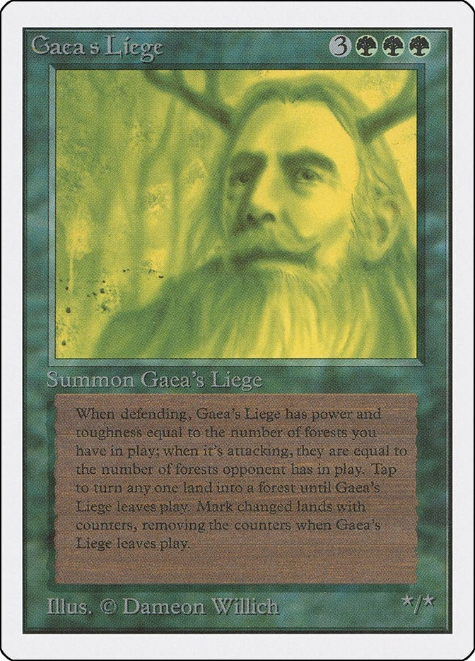 Gaea’s Liege [2ED] - MTG Single