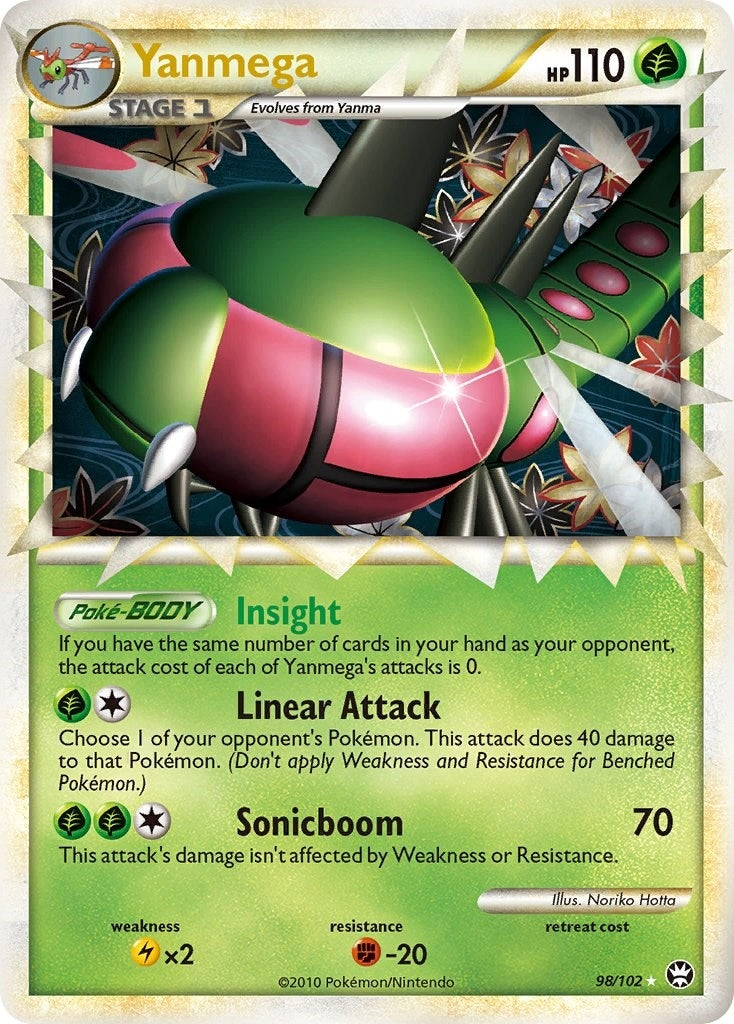 Image for Yanmega (Prime) (98/102) (Triumphant) - Pokemon