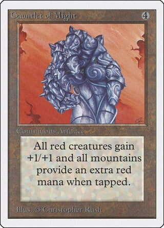 Gauntlet of Might [2ED] - MTG Single