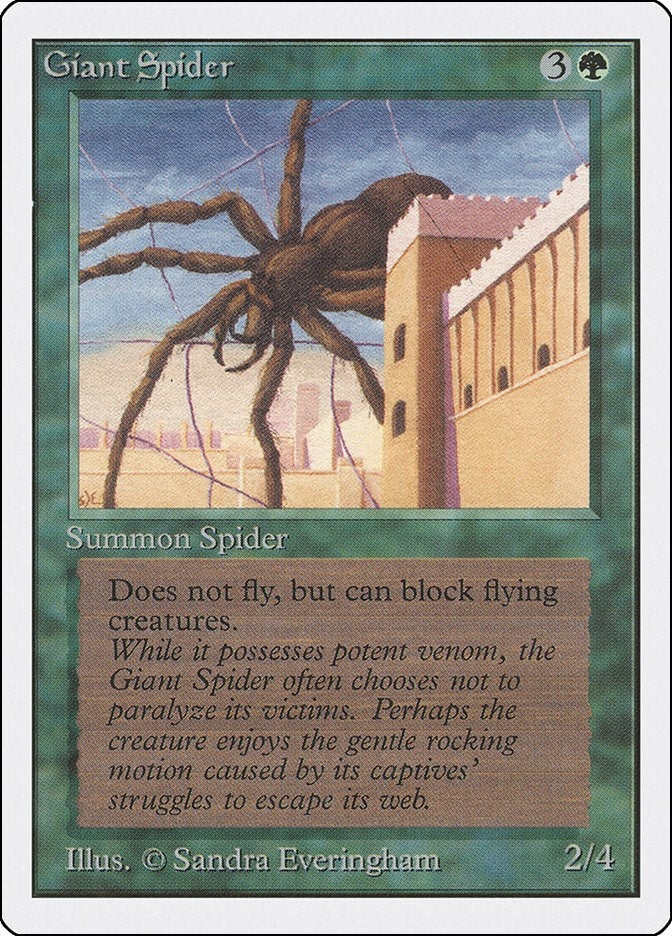Giant Spider [2ED] - MTG Single