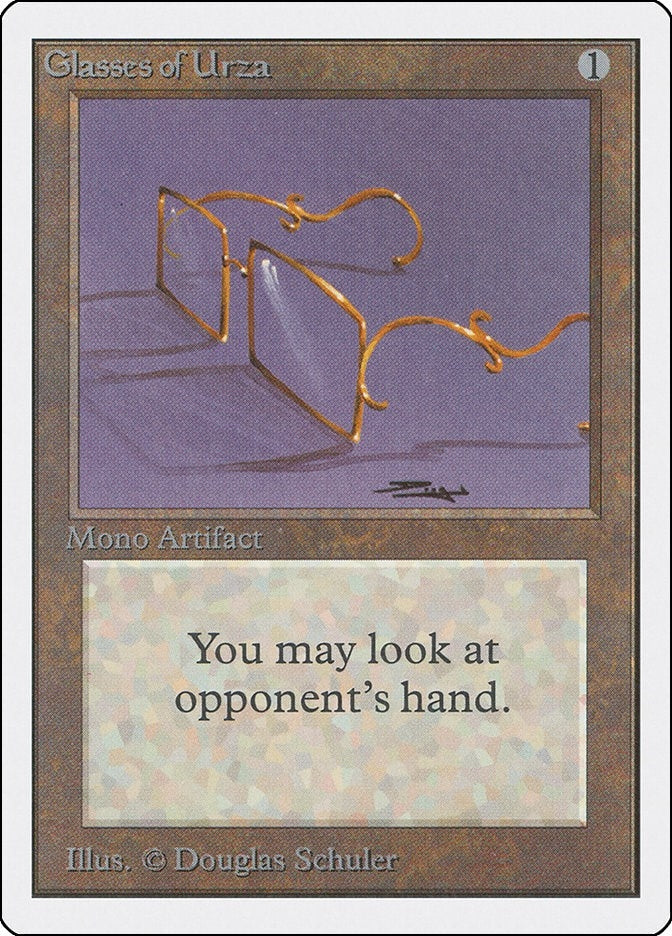 Glasses of Urza [2ED] - MTG Single