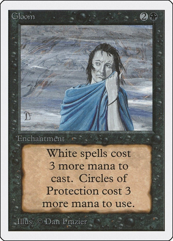 Gloom [2ED] - MTG Single