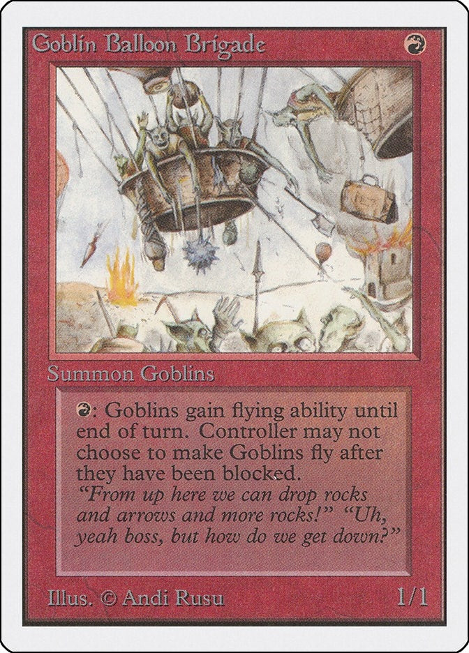Goblin Balloon Brigade [2ED] - MTG Single