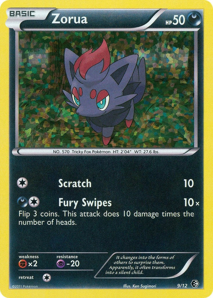 Image for Zorua (009/012) (McDonald's Promos 2011) - Pokemon