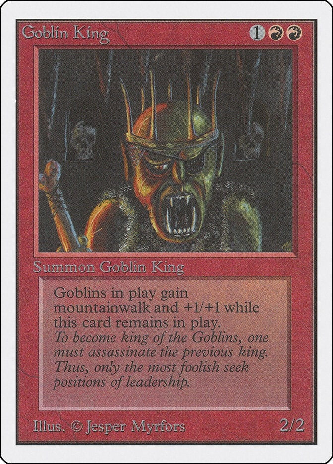 Goblin King [2ED] - MTG Single