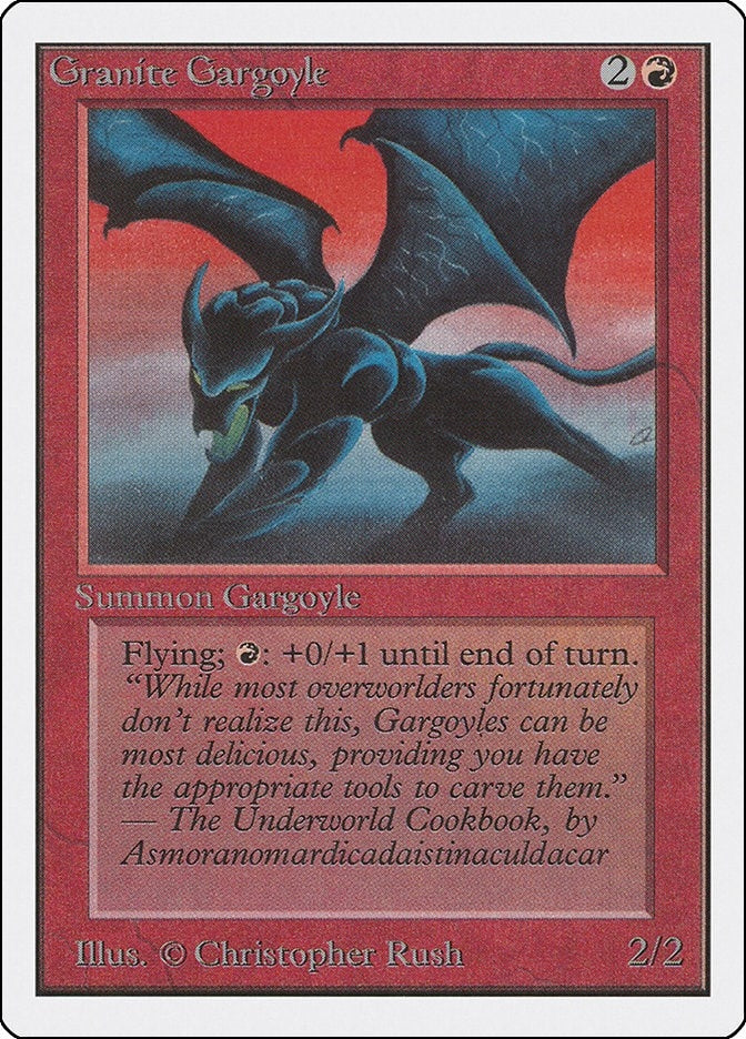 Granite Gargoyle [2ED] - MTG Single