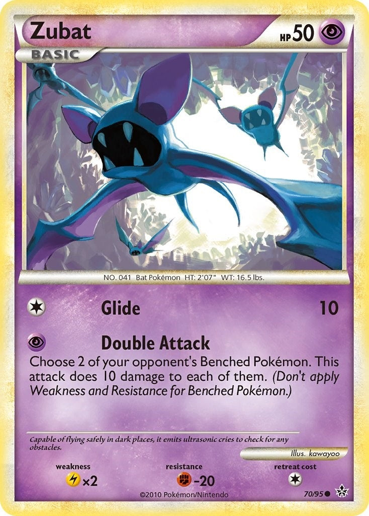 Image for Zubat (70/95) (Unleashed) - Pokemon