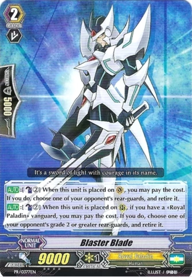 Blaster Blade - PR/0377EN (377) [PR] - Cardfight Vanguard Single