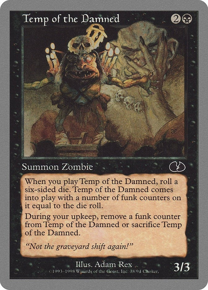 Temp of the Damned (38) [UGL] - MTG Single