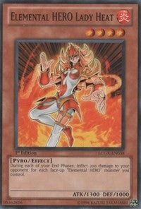 Elemental Hero Lady Heat (2008) (PP02) - YuGiOh Single