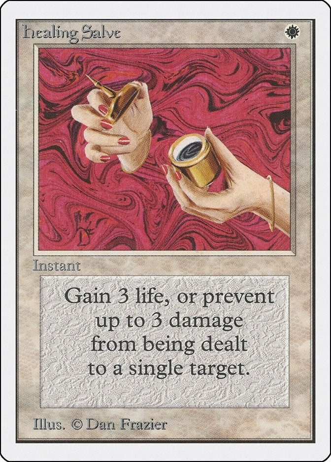 Healing Salve [2ED] - MTG Single