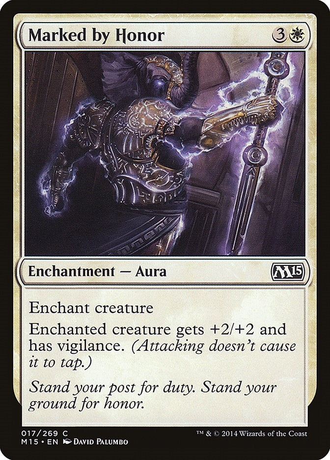 Marked by Honor (17) [M15] - MTG Single