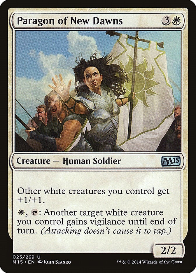 Paragon of New Dawns (23) [M15] - MTG Single