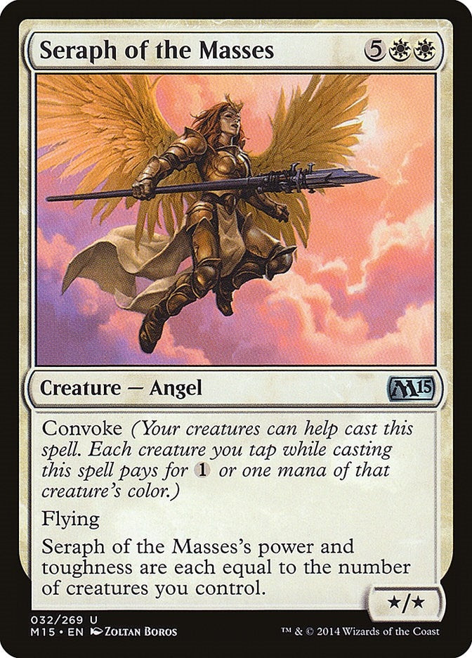 Seraph of the Masses (32) [M15] - MTG Single
