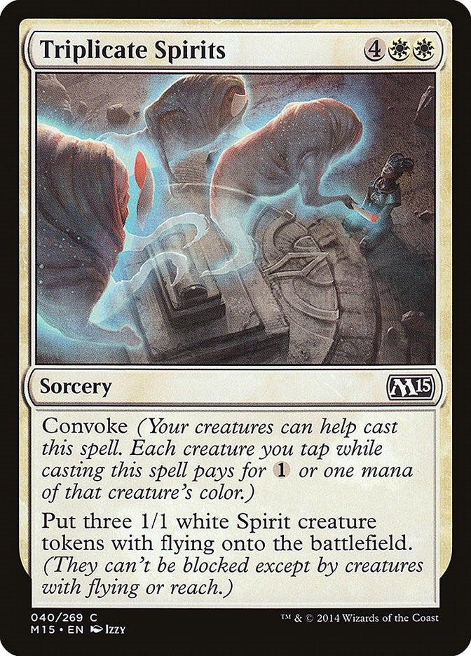 Triplicate Spirits (40) [M15] - MTG Single