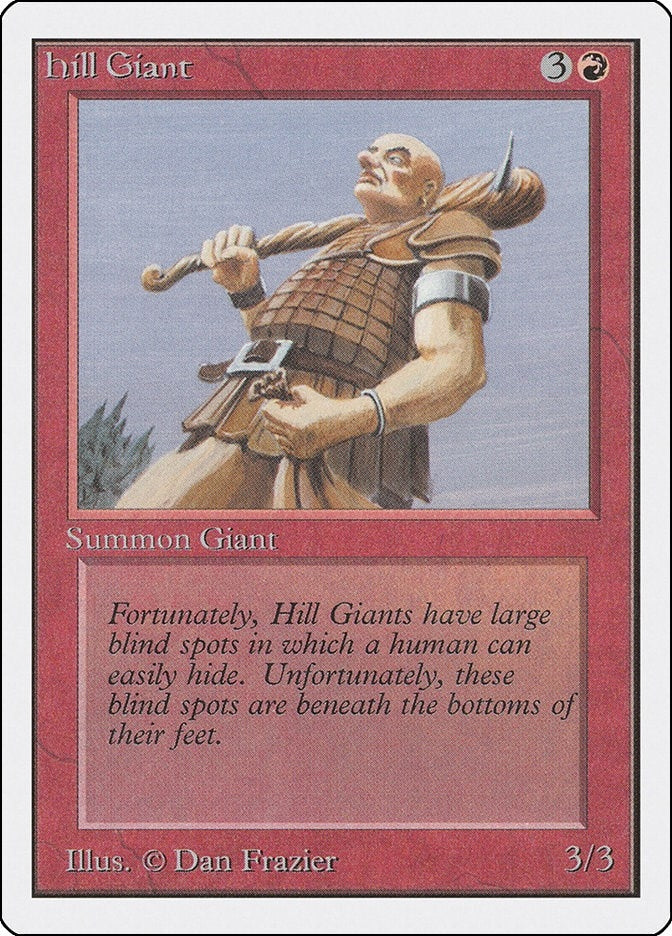 Hill Giant [2ED] - MTG Single