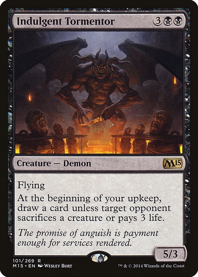 Indulgent Tormentor (101) [M15] - MTG Single