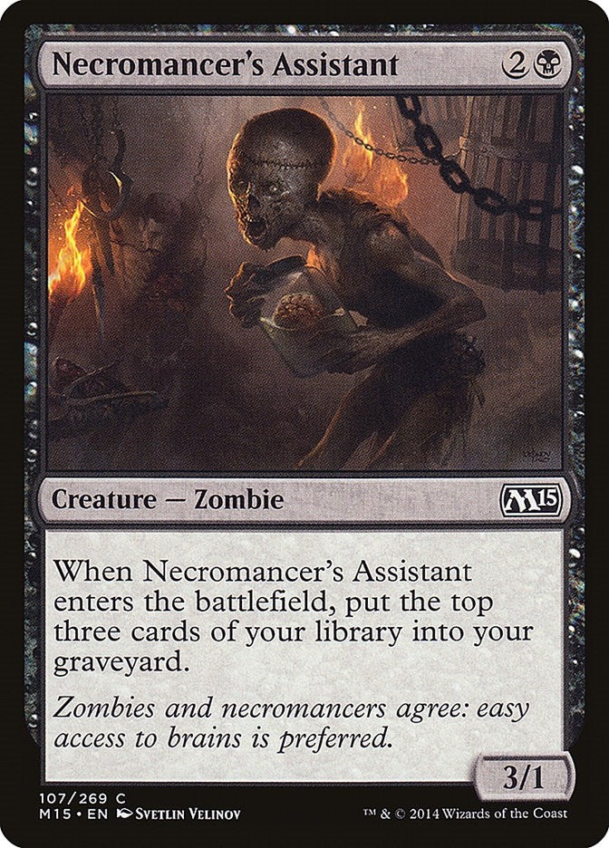 Necromancer’s Assistant (107) [M15] - MTG Single