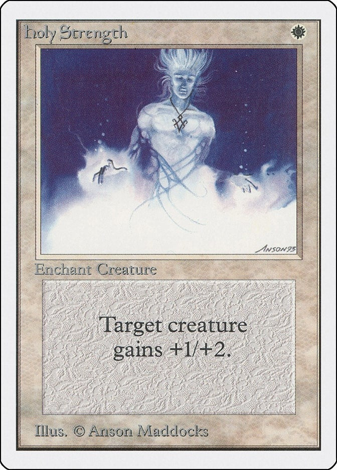 Holy Strength [2ED] - MTG Single