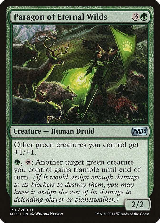 Paragon of Eternal Wilds (190) [M15] - MTG Single