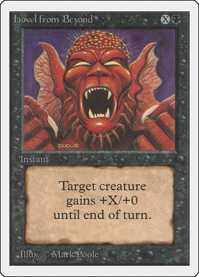 Howl from Beyond [2ED] - MTG Single