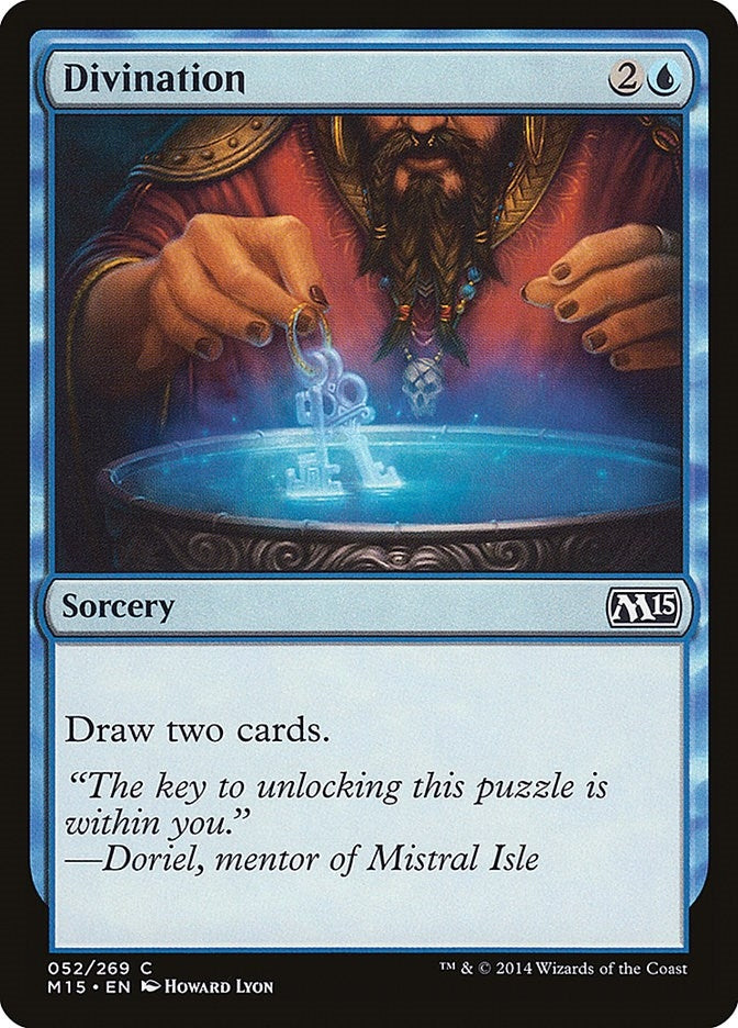 Divination (52) [M15] - MTG Single