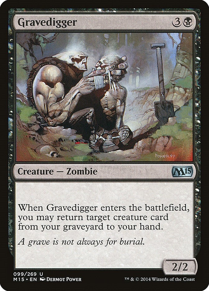 Gravedigger (99) [M15] - MTG Single