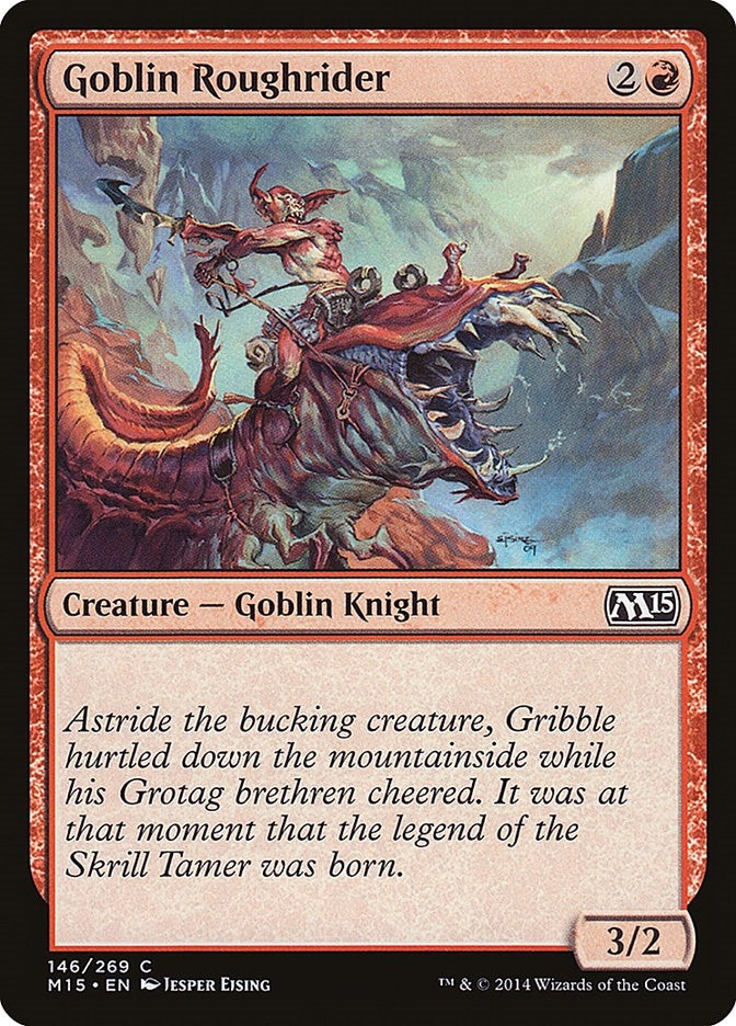 Goblin Roughrider (146) [M15] - MTG Single