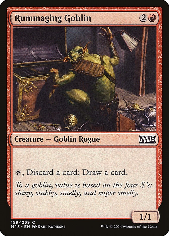 Rummaging Goblin (159) [M15] - MTG Single