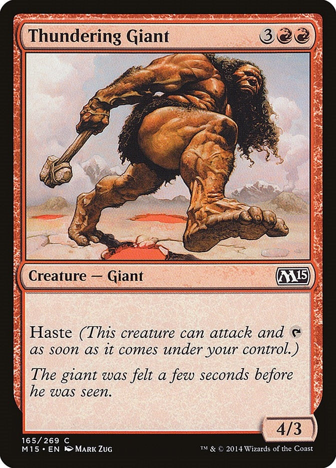 Thundering Giant (165) [M15] - MTG Single