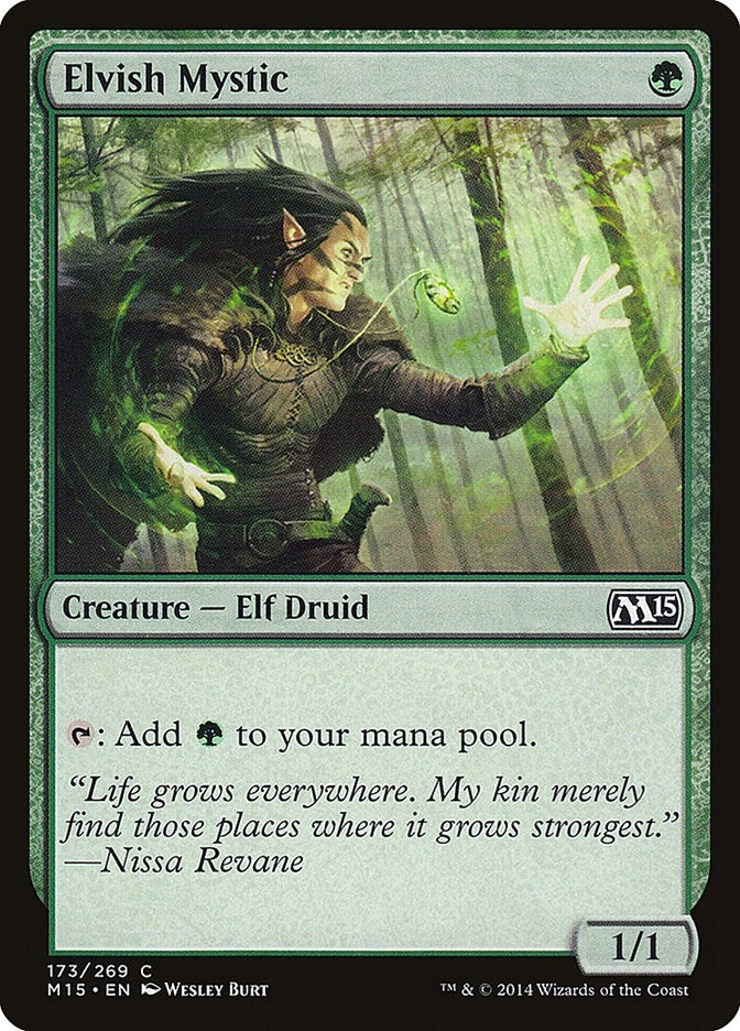 Elvish Mystic (173) [M15] - MTG Single