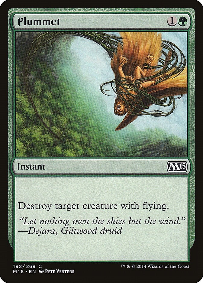 Plummet (192) [M15] - MTG Single