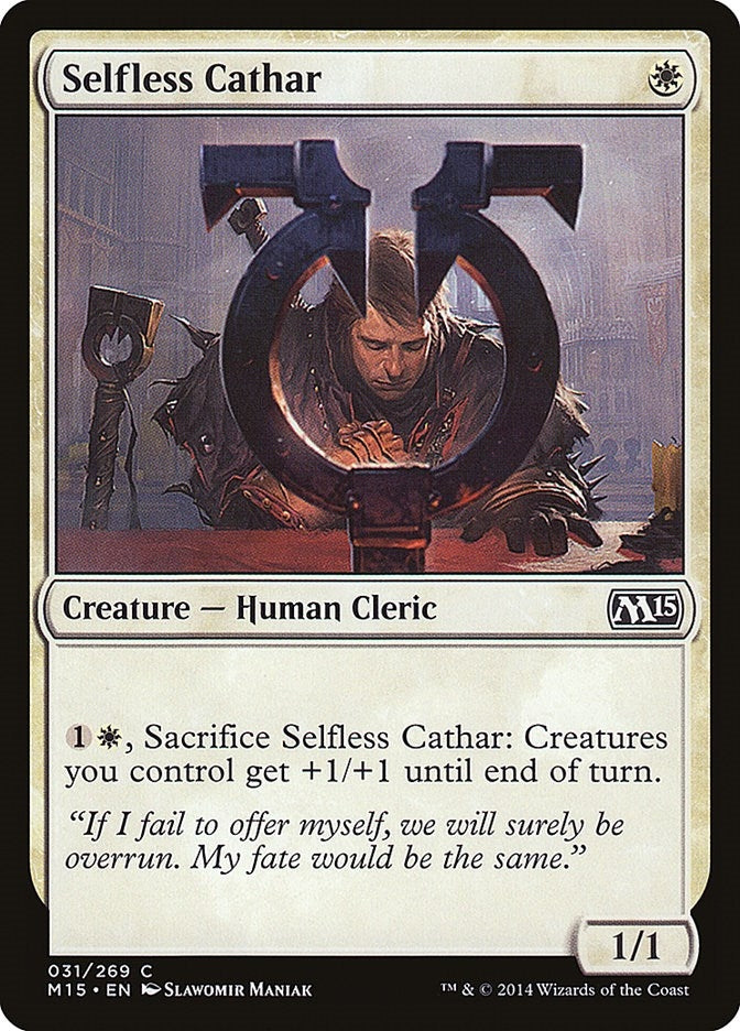 Selfless Cathar (31) [M15] - MTG Single