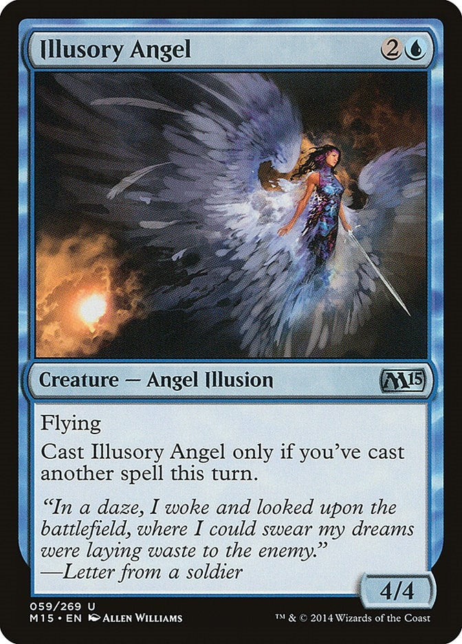 Illusory Angel (59) [M15] - MTG Single