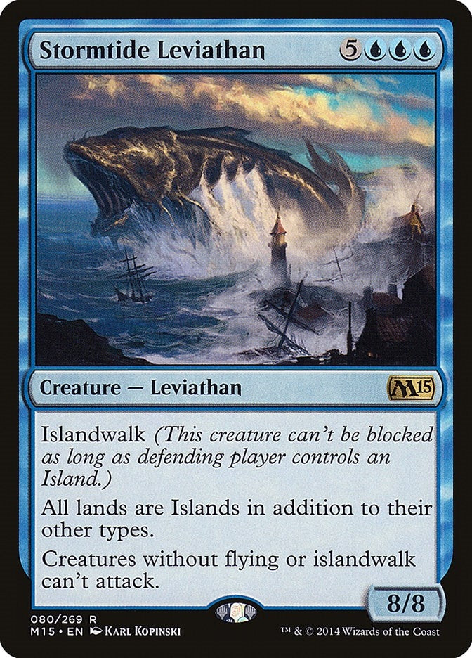 Stormtide Leviathan (80) [M15] - MTG Single