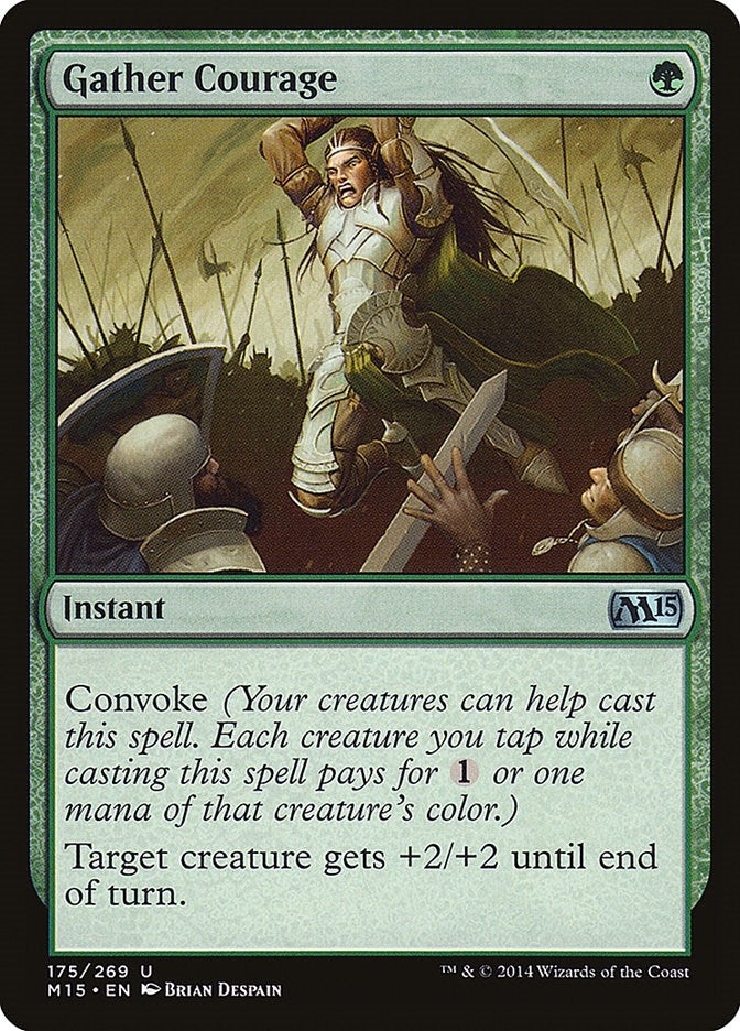 Gather Courage (175) [M15] - MTG Single