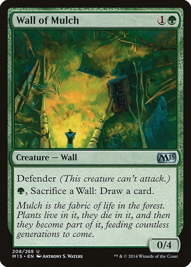 Wall of Mulch (208) [M15] - MTG Single