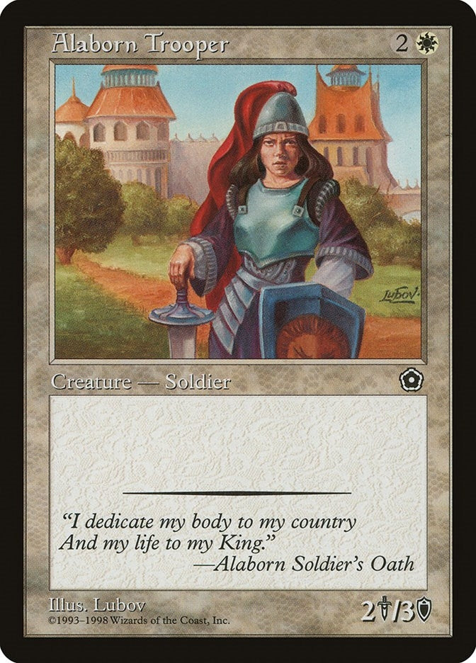 Alaborn Trooper [P02] - MTG Single
