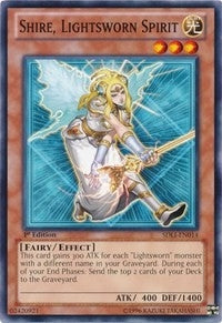 Shire Lightsworn Spirit (14) (SDLI) - YuGiOh Single