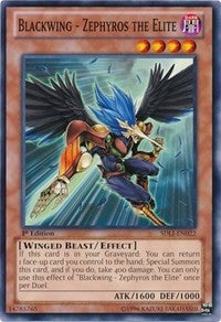 Blackwing - Zephyros the Elite (22) (SDLI) - YuGiOh Single