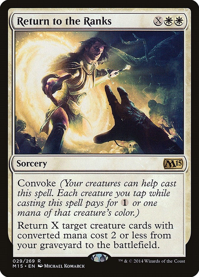 Return to the Ranks (29) [M15] - MTG Single