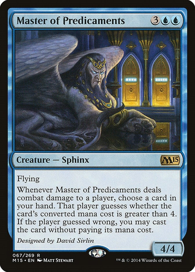 Master of Predicaments (67) [M15] - MTG Single