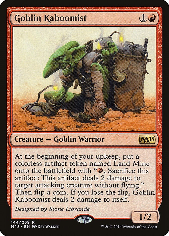 Goblin Kaboomist (144) [M15] - MTG Single