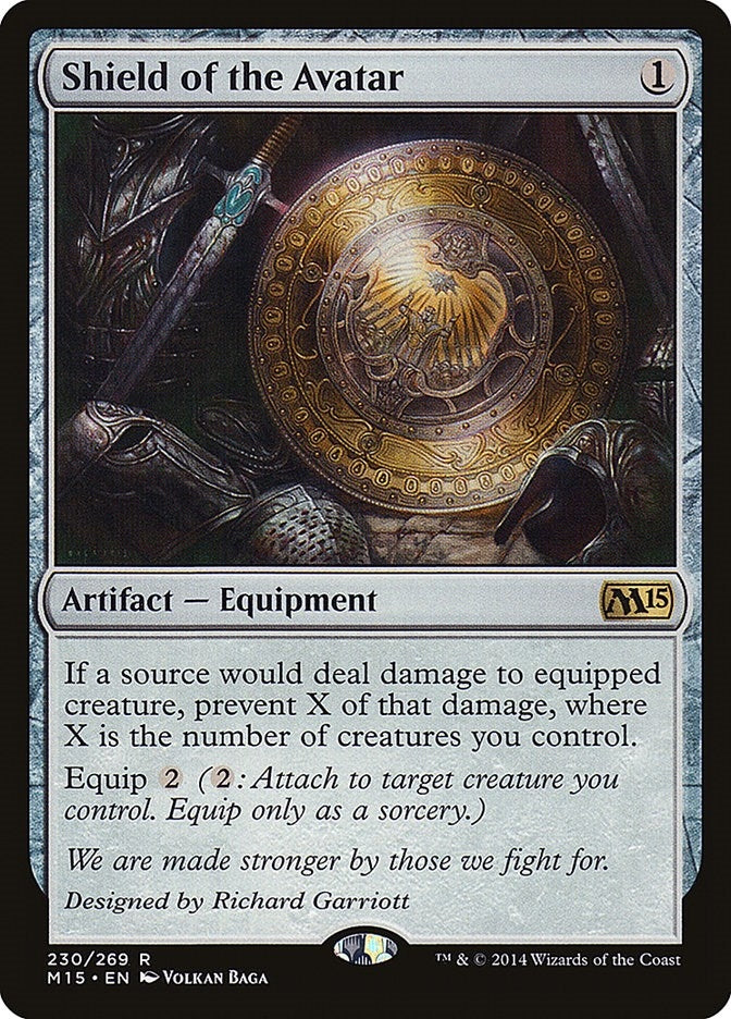 Shield of the Avatar (230) [M15] - MTG Single